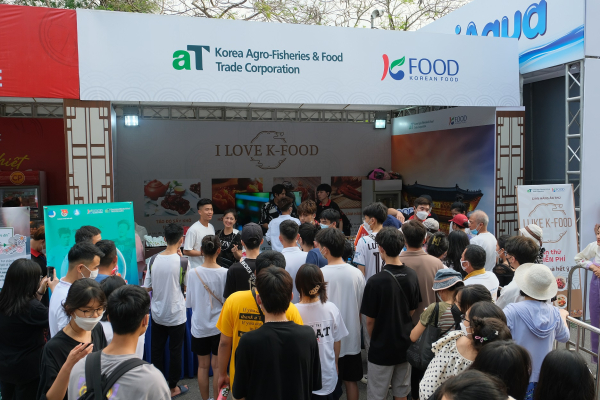 동남아시안게임 연계 K-Food 홍보행사 현장사