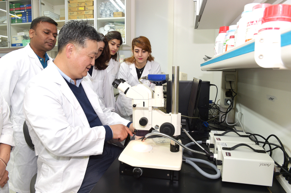 순천향의생명연구원 연구모습