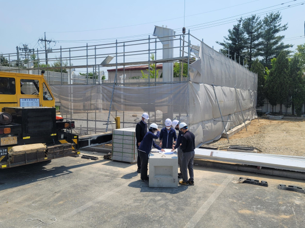 대형 건설현장 안전점검