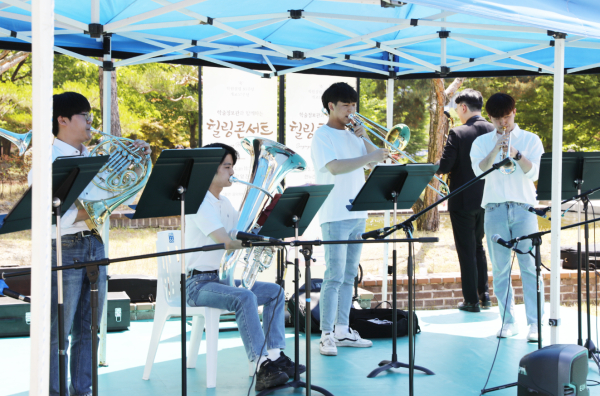 힐링콘서트 연주자 모습