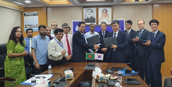 방글라데시에서 열린 원자력연-BAEC 업무협약식