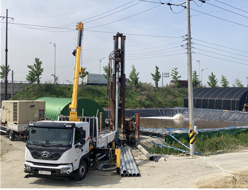 양식장용수관리사업 지하해수 시추조사