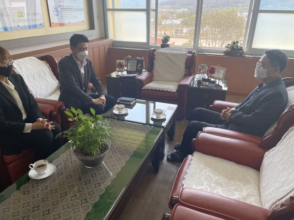 한국기상산업기술원 국가지진계검정센터 이수영 센터장과 간담회 개최