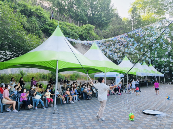 지난 28일 ‘예술, 쉼이 되다!’를 주제로 펼친 소란소란 쉼 축제 개최