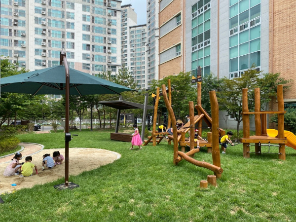 2021년 주민참여예산을 투입해 정비한 목동1소공원