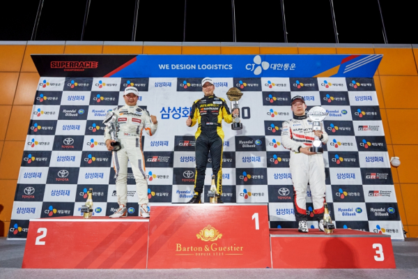 2022 CJ대한통운 슈퍼레이스 챔피언십 3라운드 삼성화재 6000 클래스 시상식