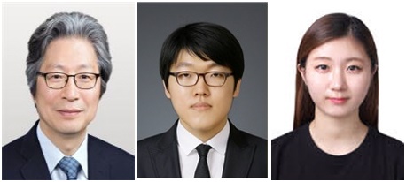 (좌로부터)IBS 혈관 연구단 고규영 단장(교신저자),IBS 혈관 연구단 배정현 박사후연구원(제1 저자),IBS 혈관 연구단 김유형 연구원(공동교신저자)