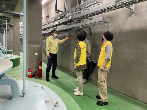 재난 대응 훈련 장면