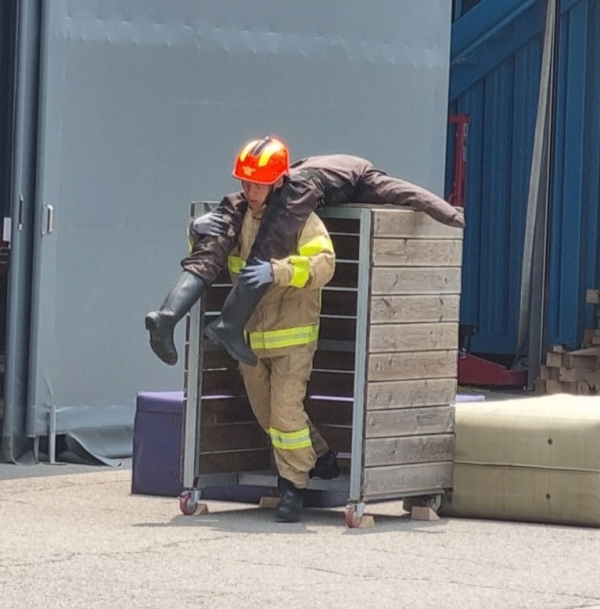 소방기술경연대회 진행장면