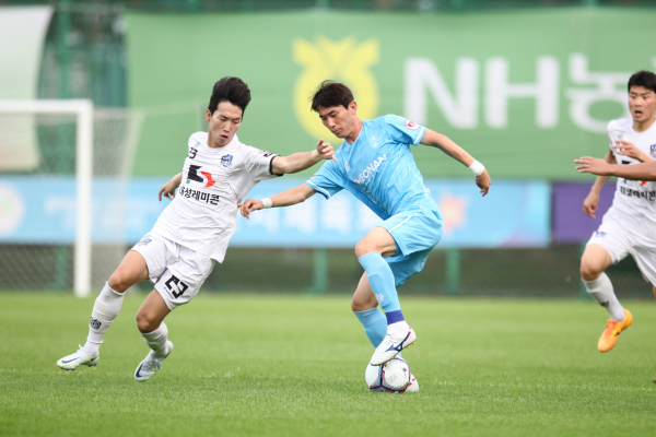 천안시축구단 vs 양주시민축구단 경기 장면/천안시축구단 제공