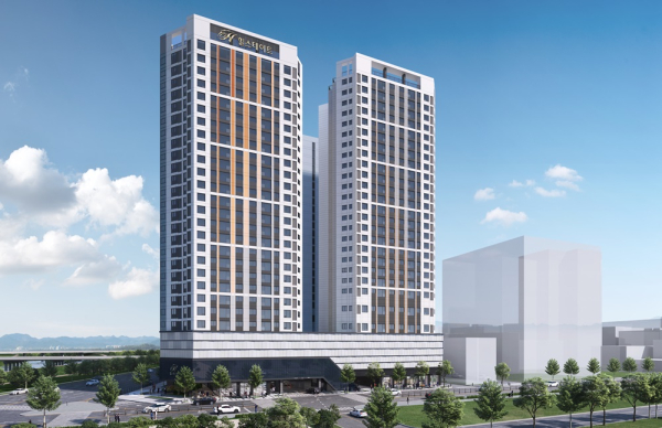 힐스테이트 유성 투시도