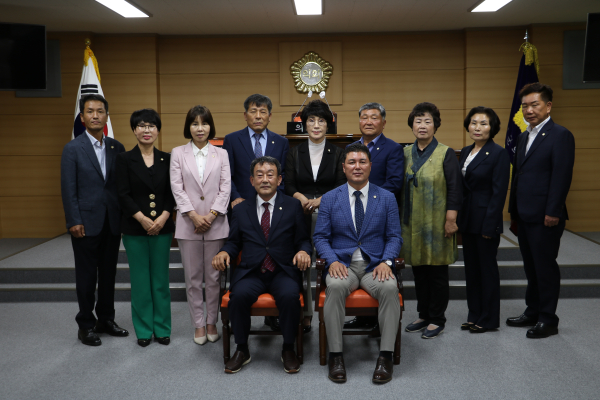 9대 부여군의회 개원식