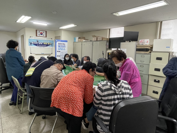 지난해 진행된 찾아가는 일자리상담소 운영 모습