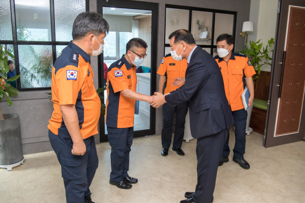 최원철 공주시장, 주요 기관‧단체 방문 모습