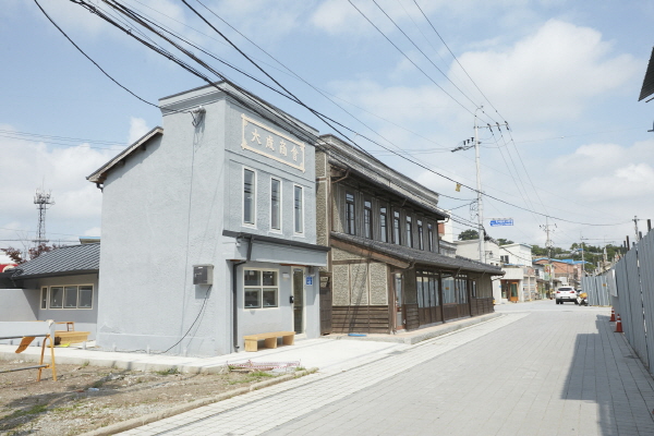 강경근대역사문화거리 내 조감도 및 실사