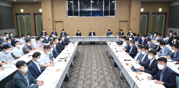 6일, 대전시 한국수자원공사 본사에서 ‘2022년 상반기 전사경영회의’ 개최