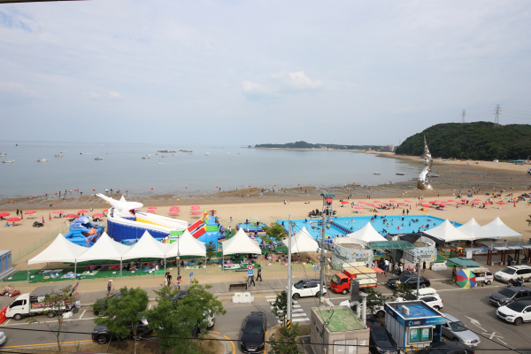 왜목마을 물놀이장