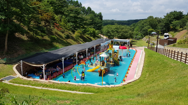 야외 물놀이장 사진