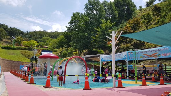 야외 물놀이장 사진