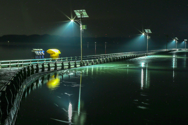 서산 대산읍에 위치한 웅도 유두교 모습