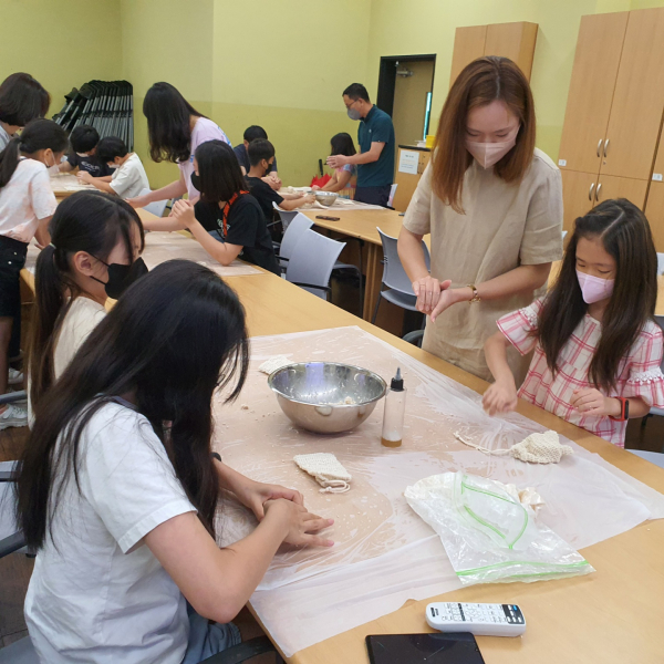 ‘환경지킴이 가족’ 프로그램 진행장면/아산교육지원청 제공