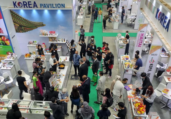 MIFB 2022 한국관 현장 사진