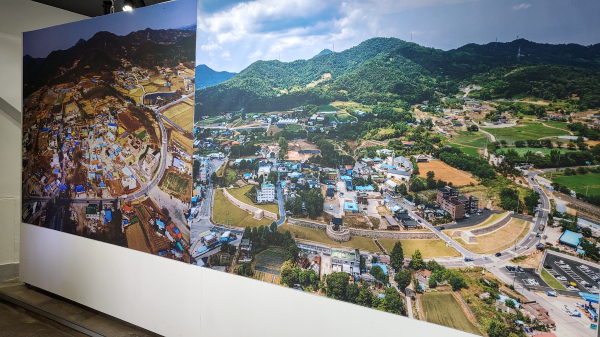 면천면 리마인드 사진전 모습