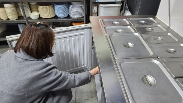 음식점 위생관리 실태 집중 점검 장면