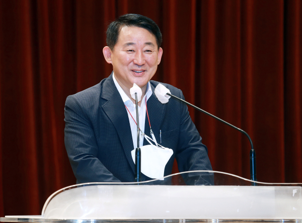 14일 구청 구봉산홀에서 제2회 주민참여예산위원회 개최 모습