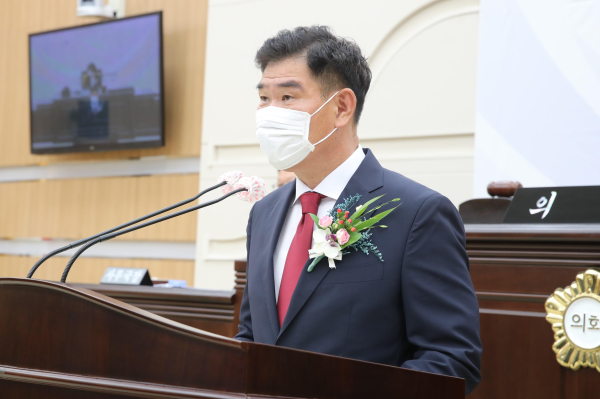 제9대 동구의회 개원식(강정규부의장)