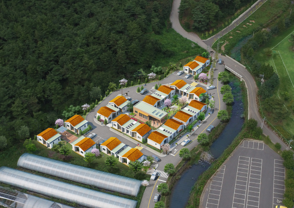 공공임대주택 조감도