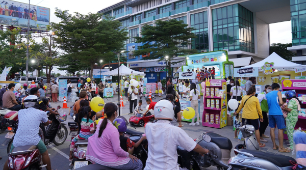 캄보디아 한국 유아식품 릴레이 홍보·판촉 행사현장