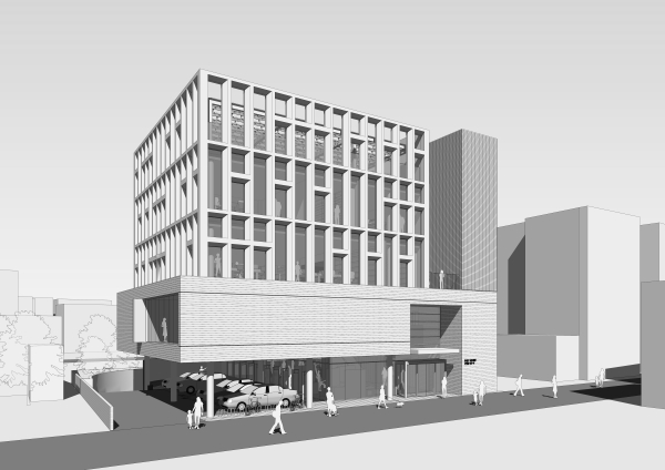 ‘보훈회관 건립 설계공모’당선작 선정 조감도