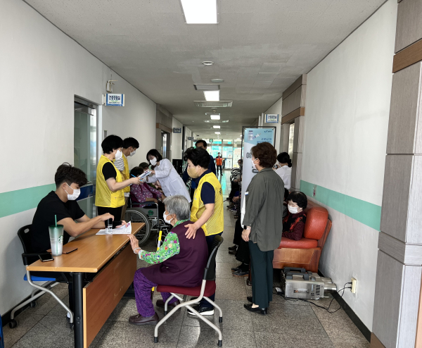 보건소 내소접종 사진