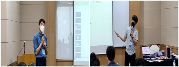 (좌) 입주·졸업기업 소개, (우) 메타버스 이해 및 플랫폼 체험 세미나 진행