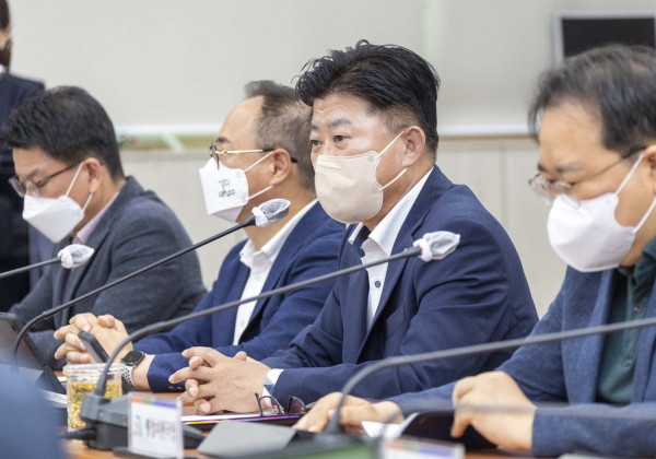 ‘민선8기 주요추진과제 보고회’ 개최 (최충규 구청장 모습)