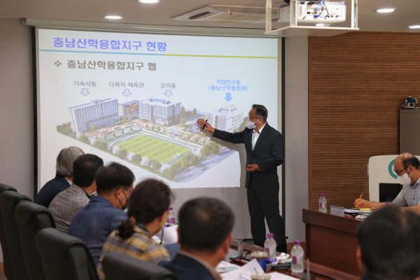 오성환 시장, 석문국가산업단지 현장 방문 진행