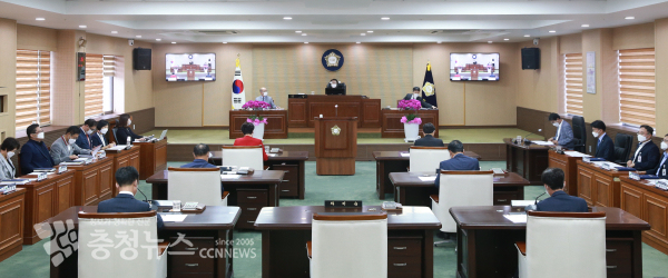 청양군의회가 22일 제282회 임시회를 폐회 했다.