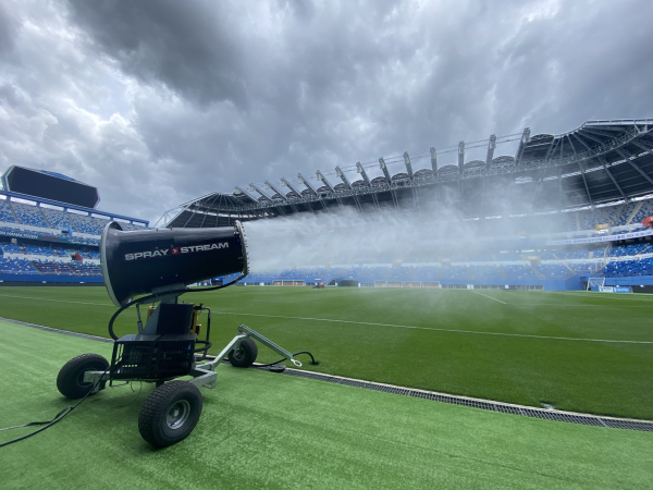 송풍기 도입 모습