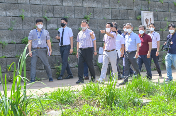 최원철 시장 주요사업장 현장 방문 사진