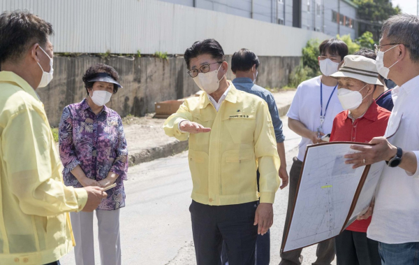 최충규 대덕구청장, 민선8기 경청과 소통의 현장행정 모습