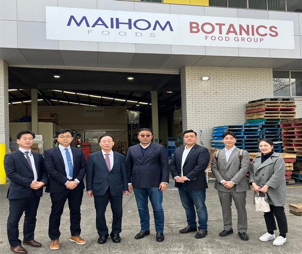 설동호 대전광역시교육감은 MAIHOM FOODS 방문 및 취업업체와의 협약 체결을 8월 1일 호주 시드니에서 진행했다.