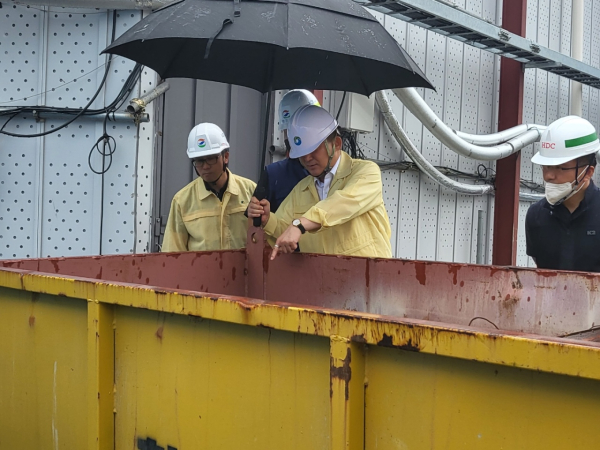 서철모 서구청장, 관내 취약 주요 시설물 긴급 현장 점검