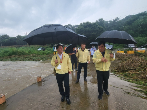 서철모 서구청장, 관내 취약 주요 시설물 긴급 현장 점검