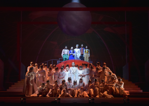 안드로메다 공연 모습