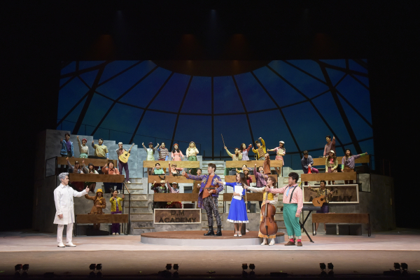 안드로메다 공연 모습