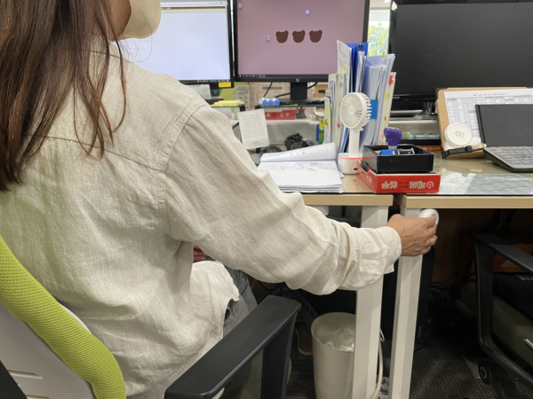 특이민원 발생 대비 모의훈련 안전벨 사용 모습