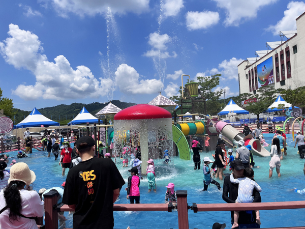 2022년 서산시 야외물놀이장 운영 사진