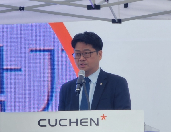 축사를 하는 신동헌 부시장/박동혁 기자