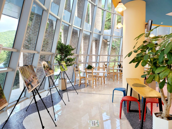 영주 옥녀봉 힐링센터 모습